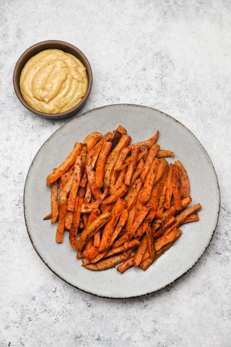 Sweet Potato Fries with Chipotle Dip