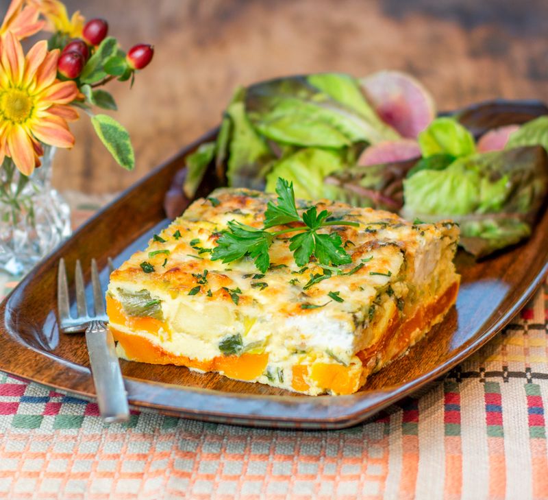 Butternut Squash Frittata