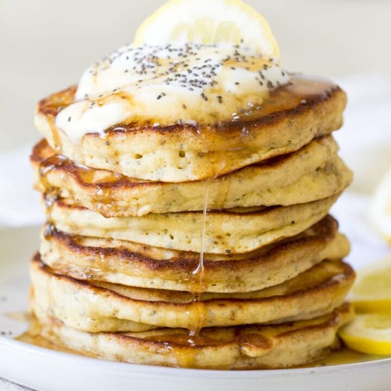 Chia Seed Mini Pancakes