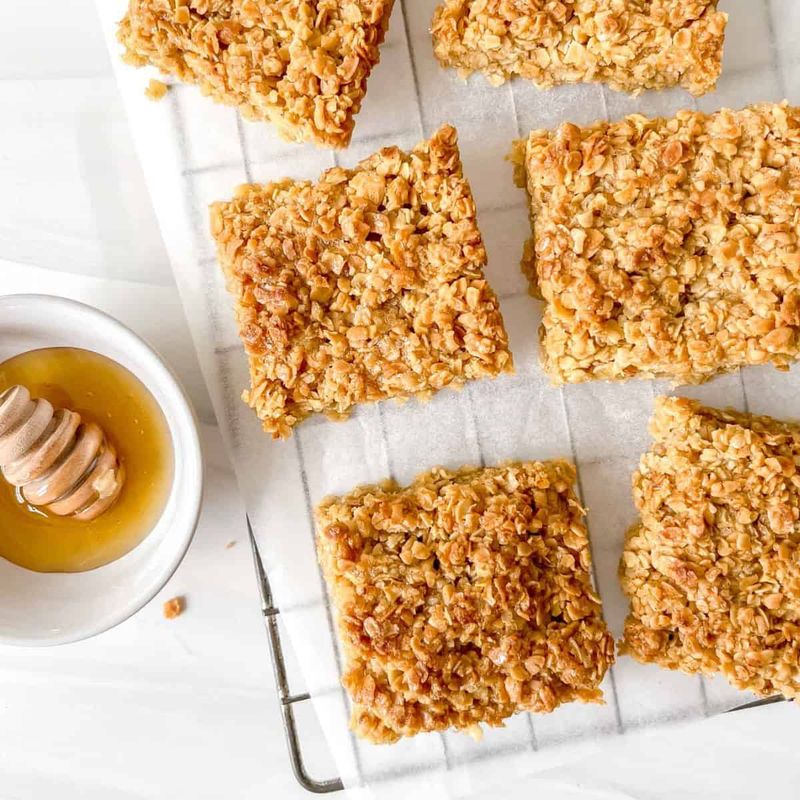 Oat and Honey Flapjacks