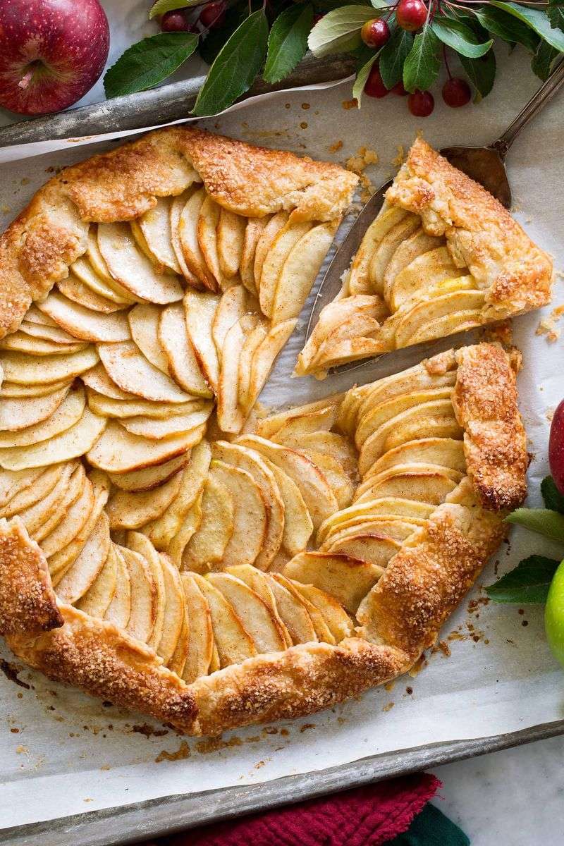 Apple Galette with Honey