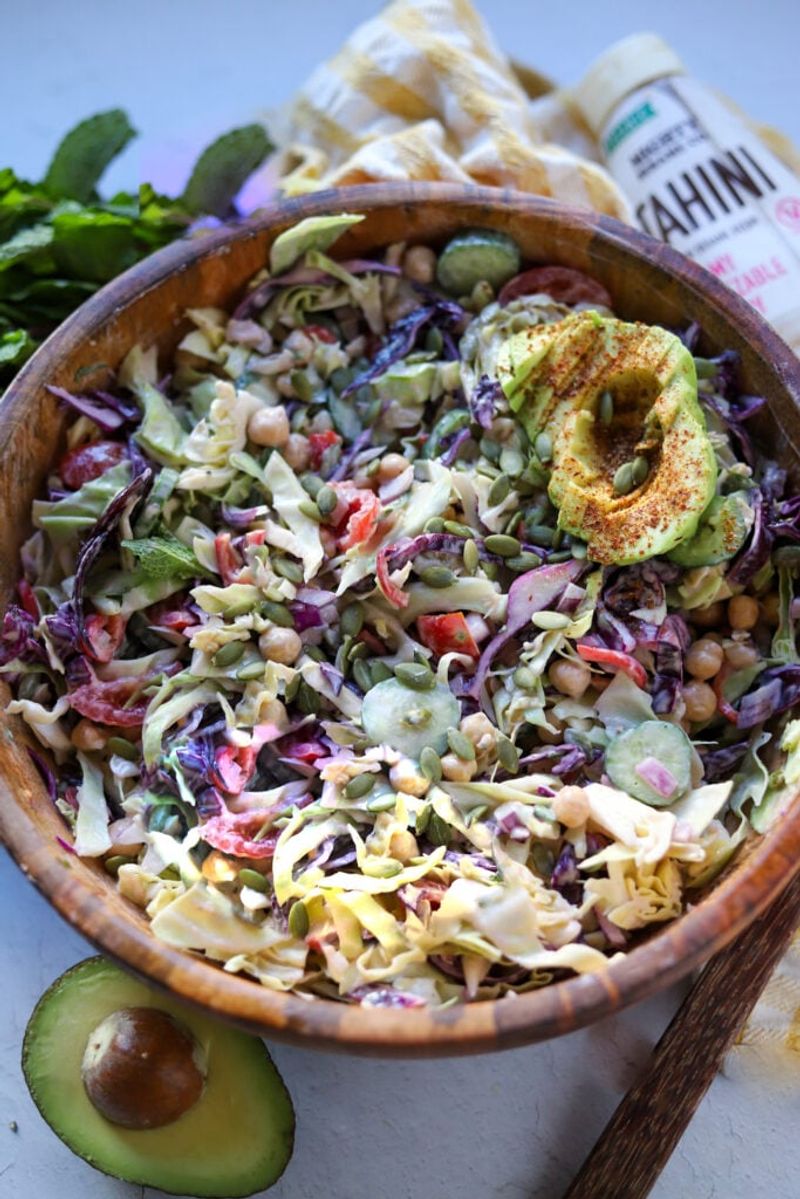 Tahini Coleslaw