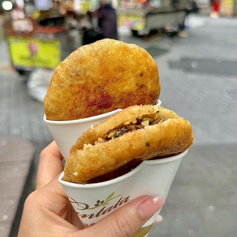 Hotteok in Seoul, South Korea