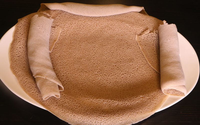 Injera Baking in Ethiopia