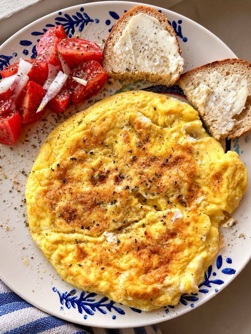 Graviera Cheese Omelette