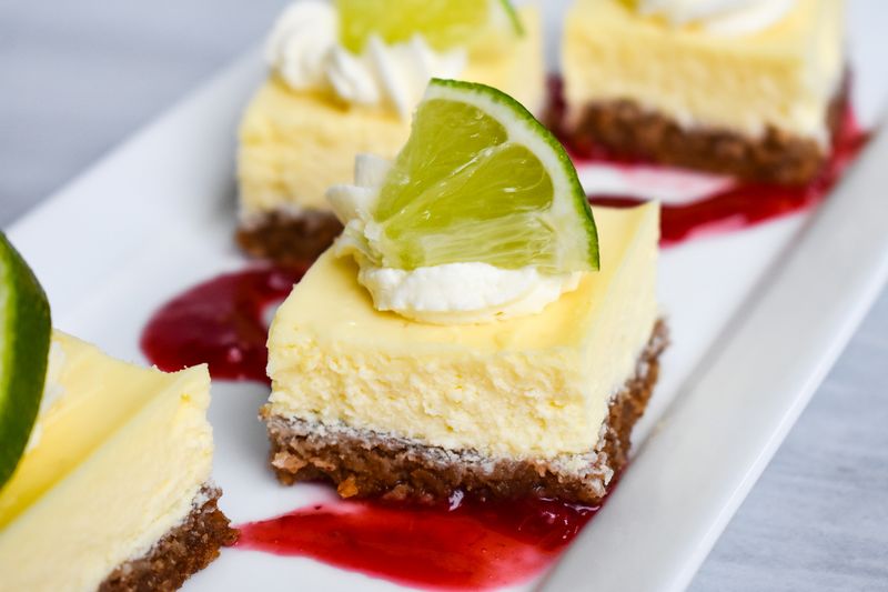 Cilantro Lime Cheesecake