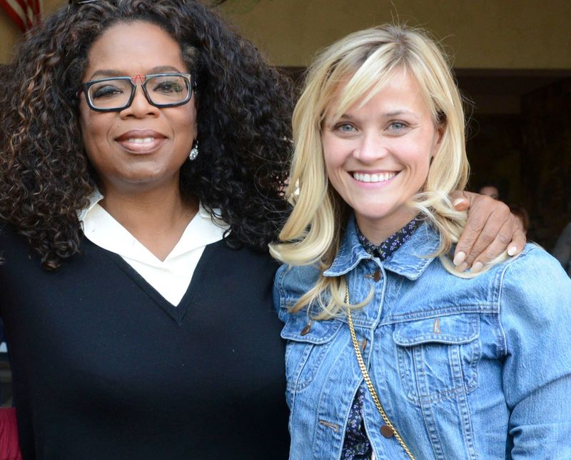 Oprah Winfrey and Reese Witherspoon