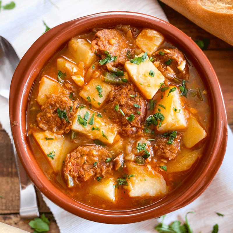 Spanish Chorizo and Potato Stew