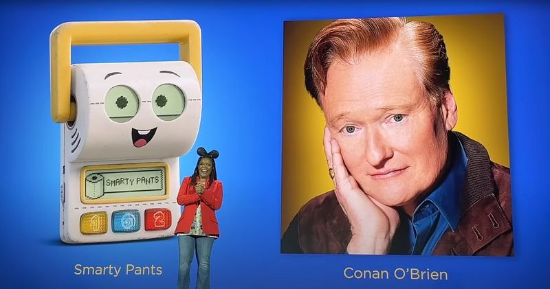 Conan O'Brien Joins the Cast as Smarty Pants