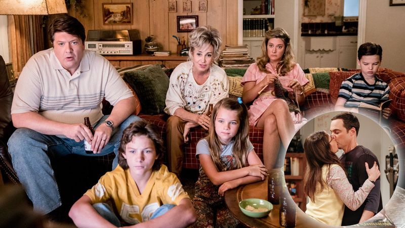 The Cooper Family from Young Sheldon