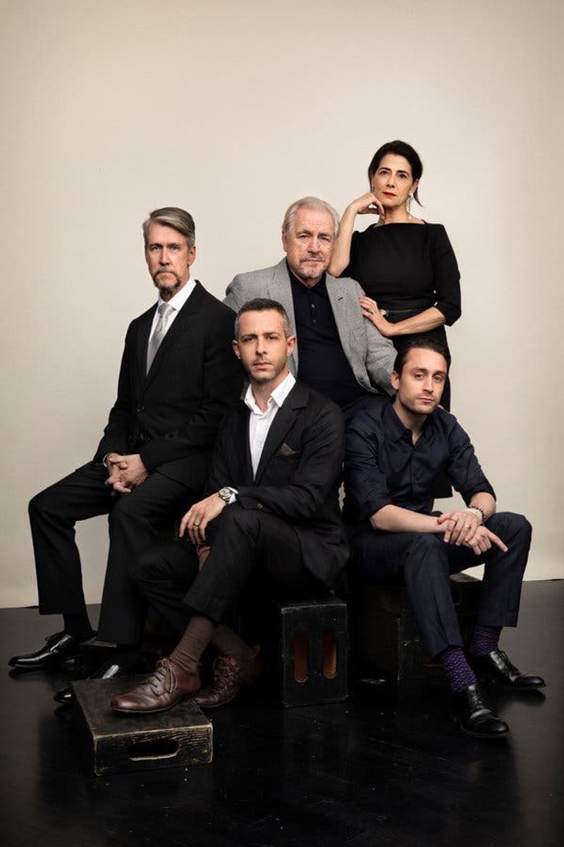The Roy Family from Succession