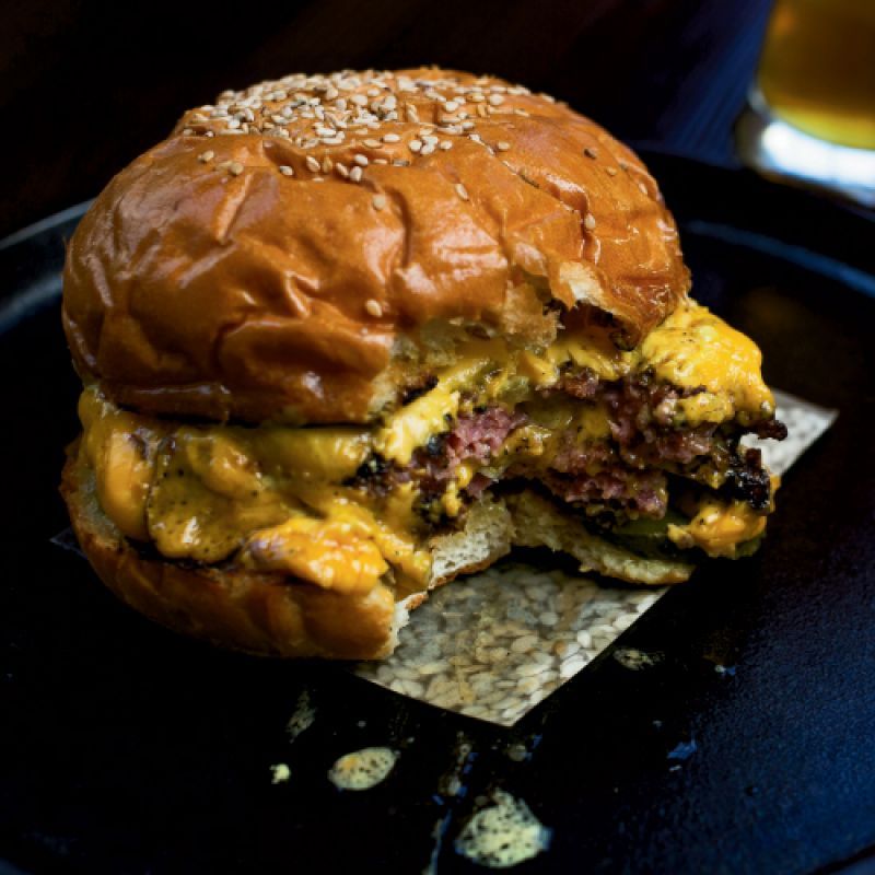 The Pimento Cheeseburger at Husk (Charleston, South Carolina)