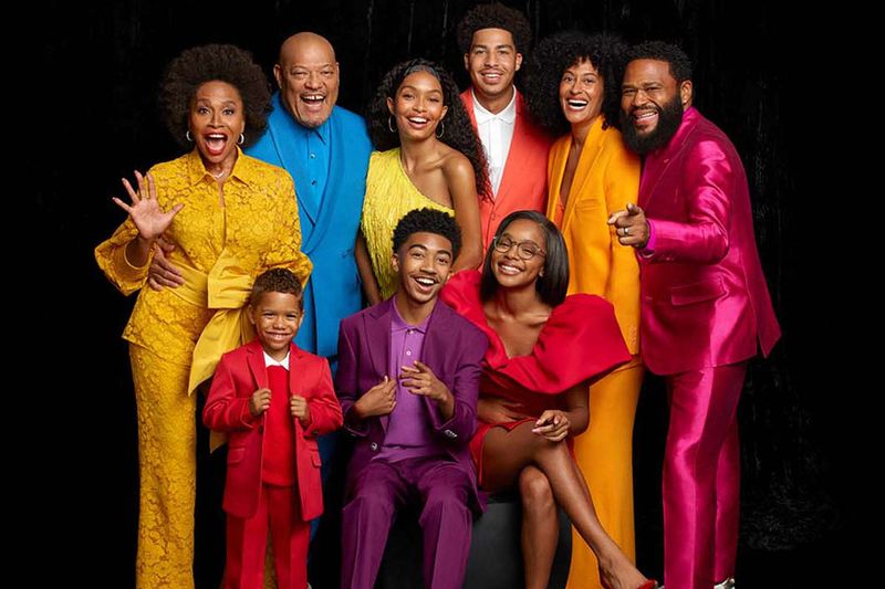 The Johnson Family from Black-ish
