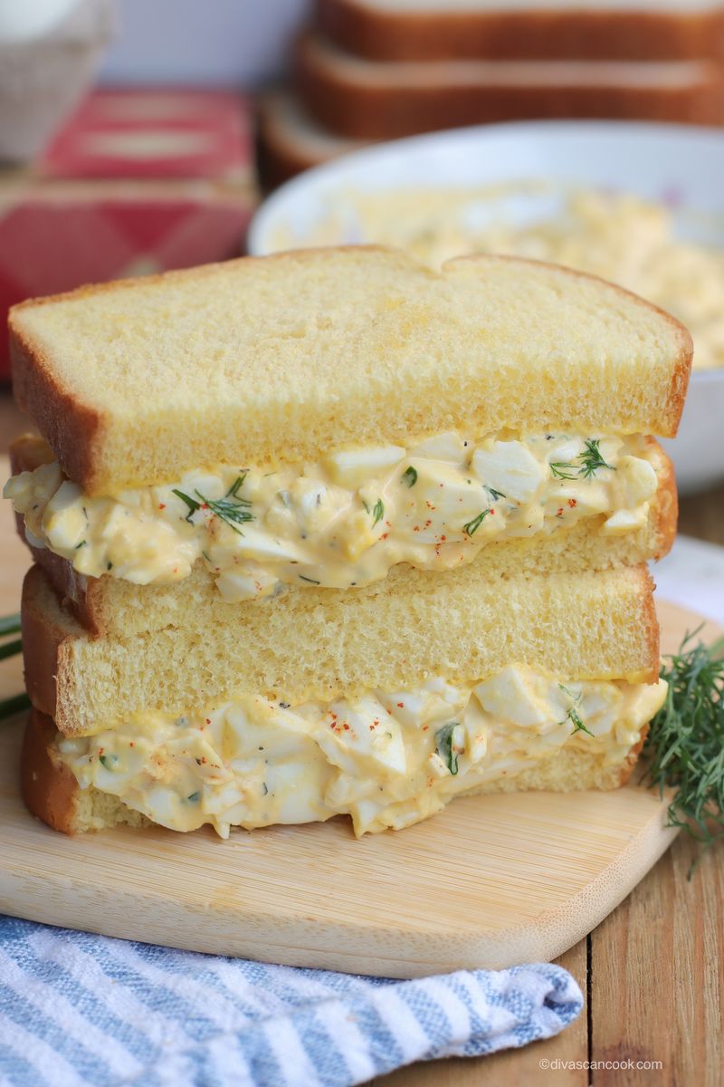 The Egg Salad on White Bread
