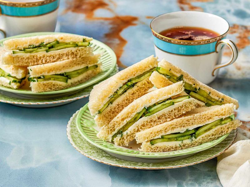 The Cucumber and Butter Sandwich