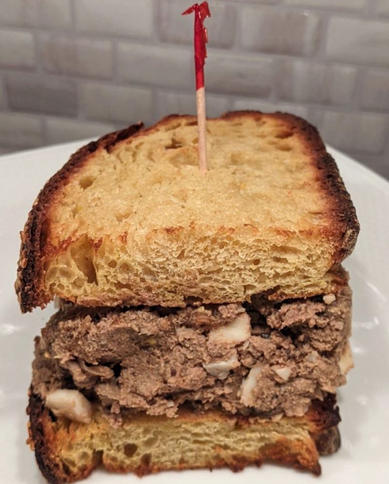 The Chopped Chicken Liver Sandwich