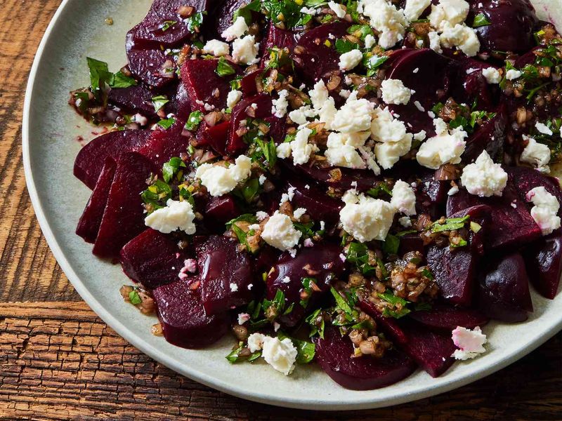 Roasted Beet and Feta Salad