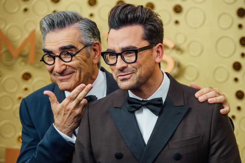 Eugene Levy and Dan Levy in Schitt's Creek