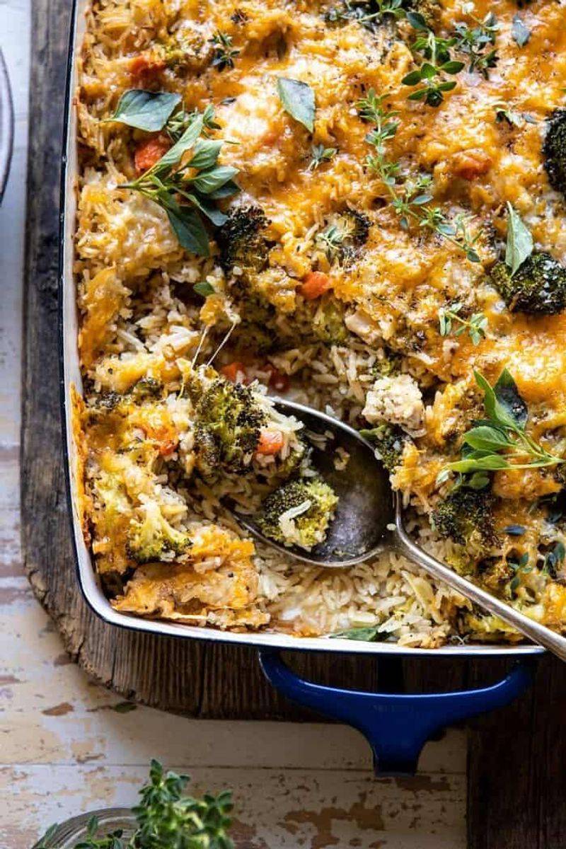 Broccoli and Brown Rice Casserole