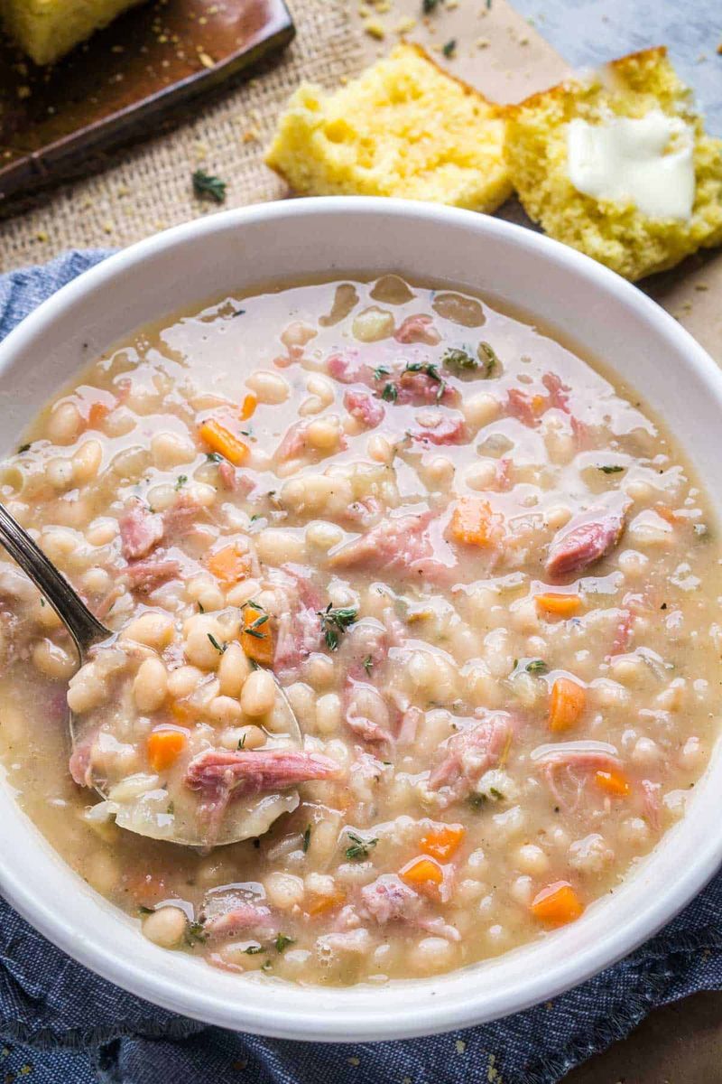 Ham Hock and Navy Bean Soup