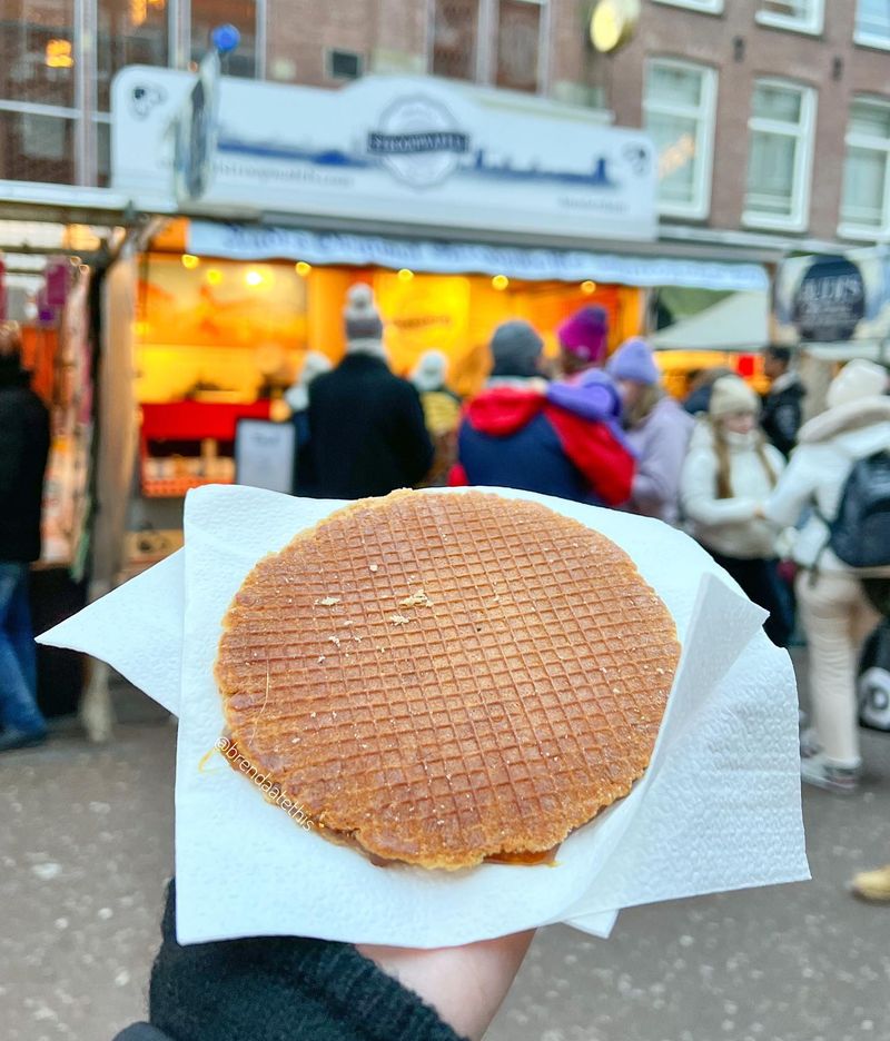 Stroopwafels in Amsterdam, Netherlands