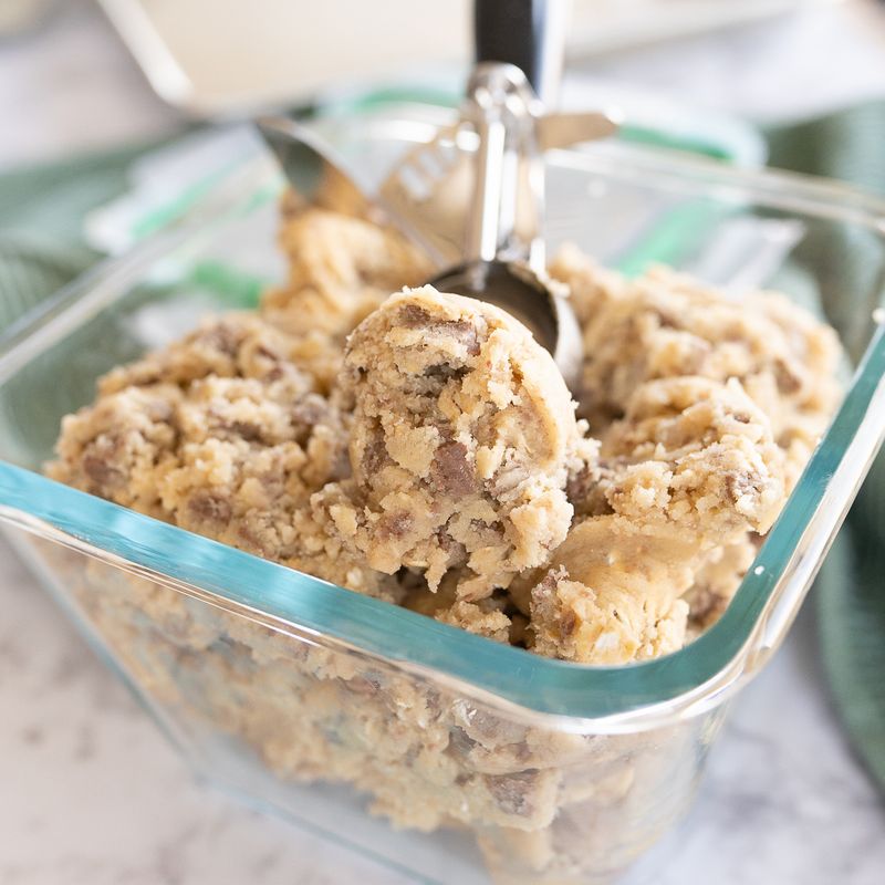 Leaving Leftover Dough Unsealed