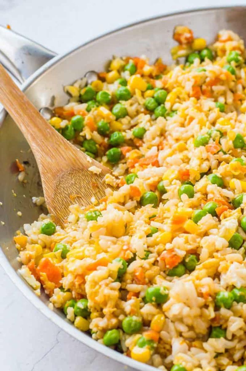 Make Veggie Fried Rice Together