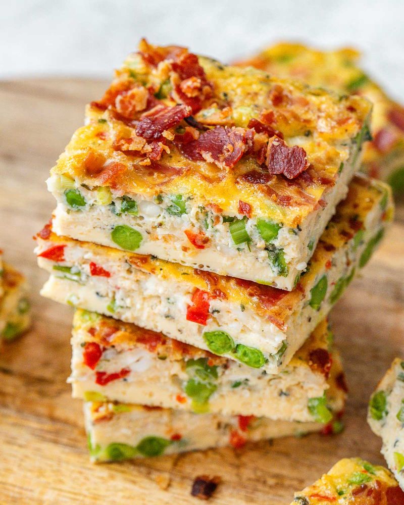 Edamame and Veggie Frittata