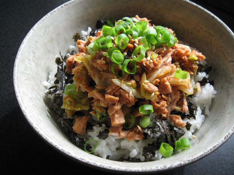 Tuna and Kimchi