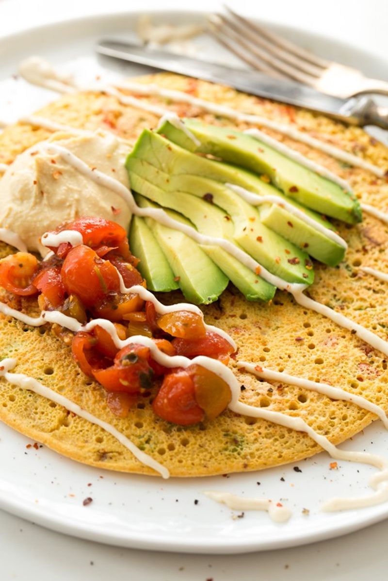 Chickpea Flour Pancakes