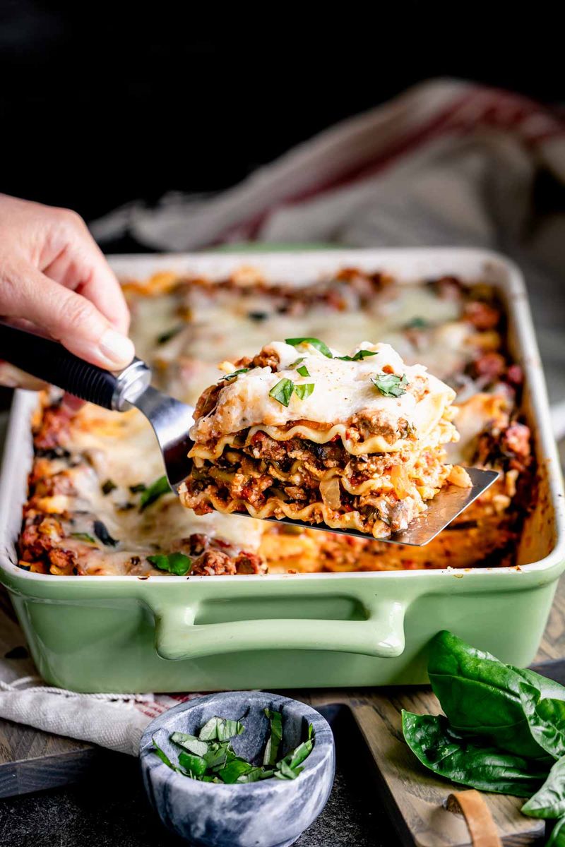 Turkey Mince Lasagna