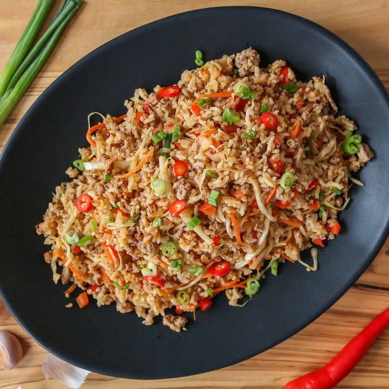 Turkey Mince Fried Rice