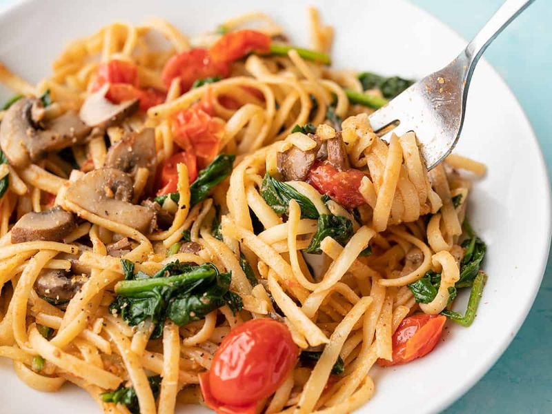 Whole Grain Pasta with Marinara and Vegetables