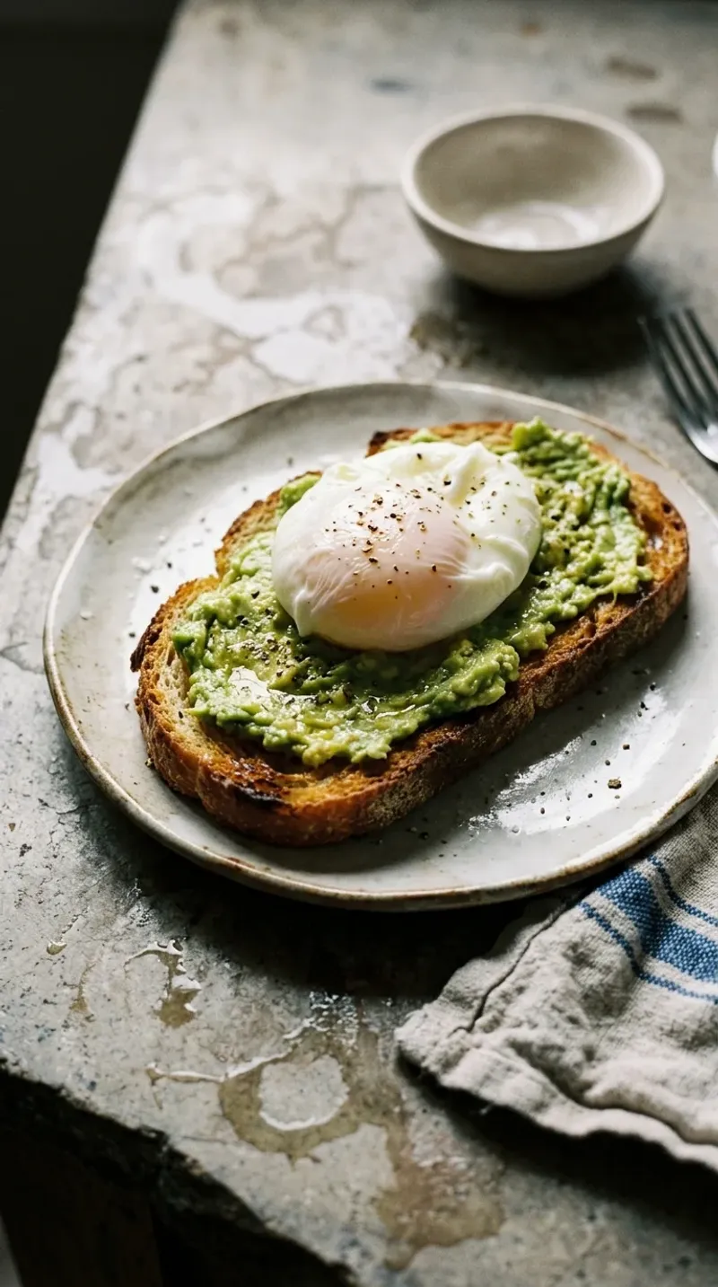 Avocado Toast with Poached Egg