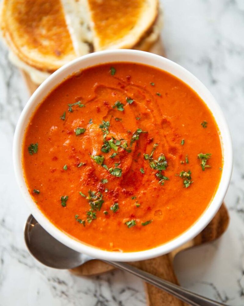 Roasted Red Pepper Soup