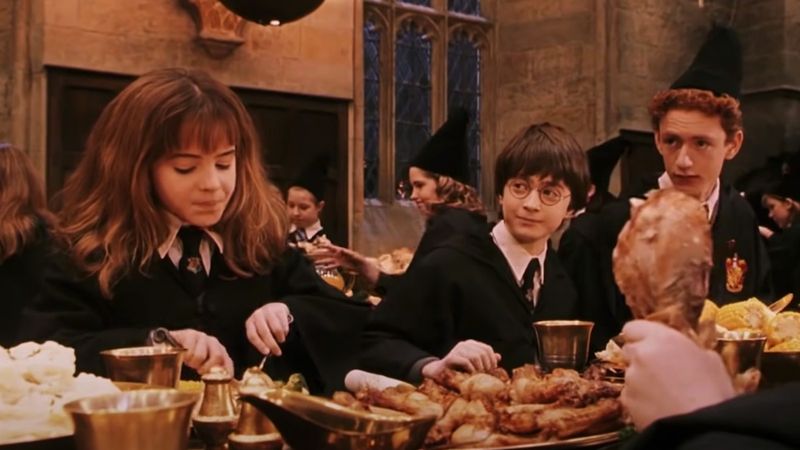 The Great Hall Feast from Harry Potter