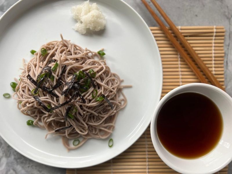 Soba Noodles with Dipping Sauce