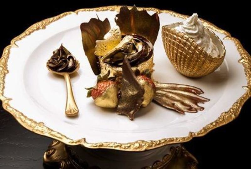 Gold Leaf Desserts
