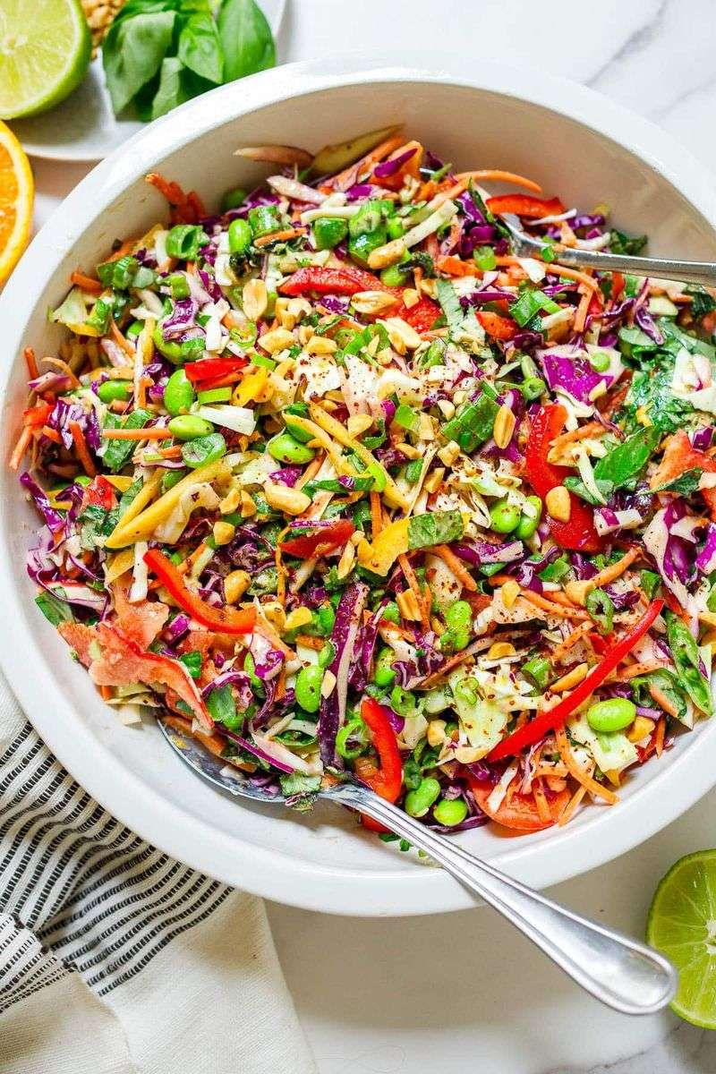 Bright Asian Crunch Salad