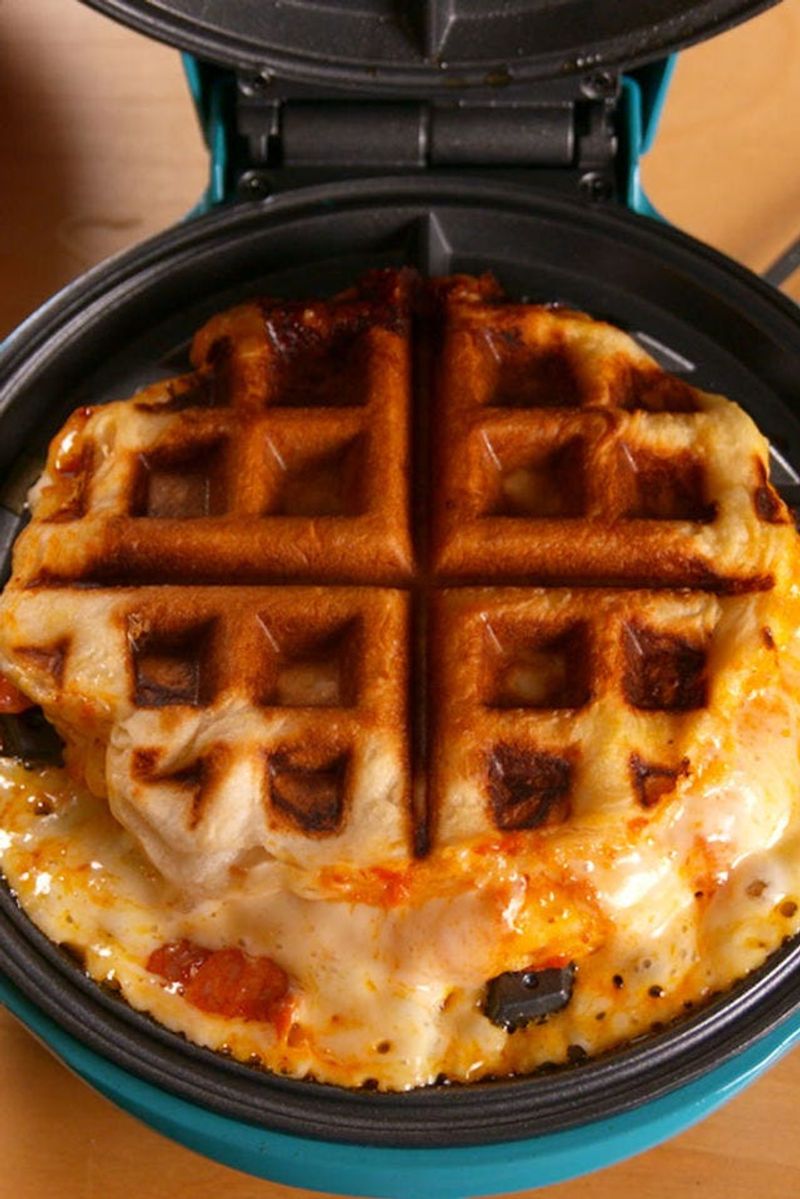 Get Creative With Your Waffle Iron