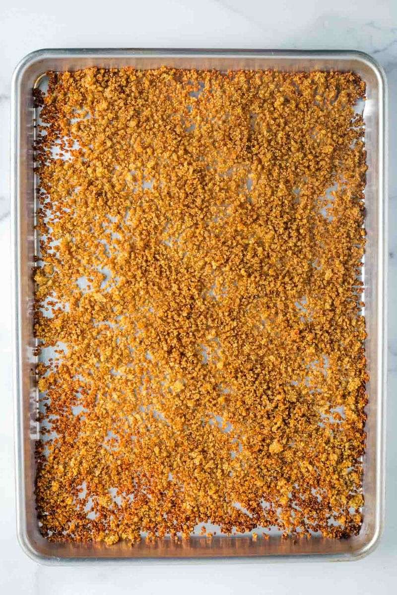 Crisp Up Your Grains in the Oven