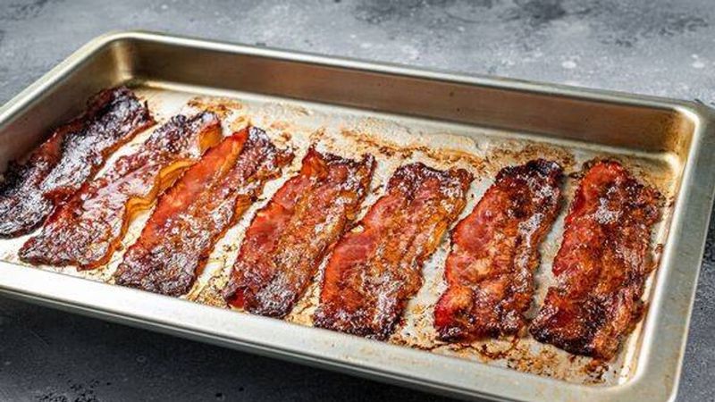 Baking Bacon in the Oven on a Bed of Water