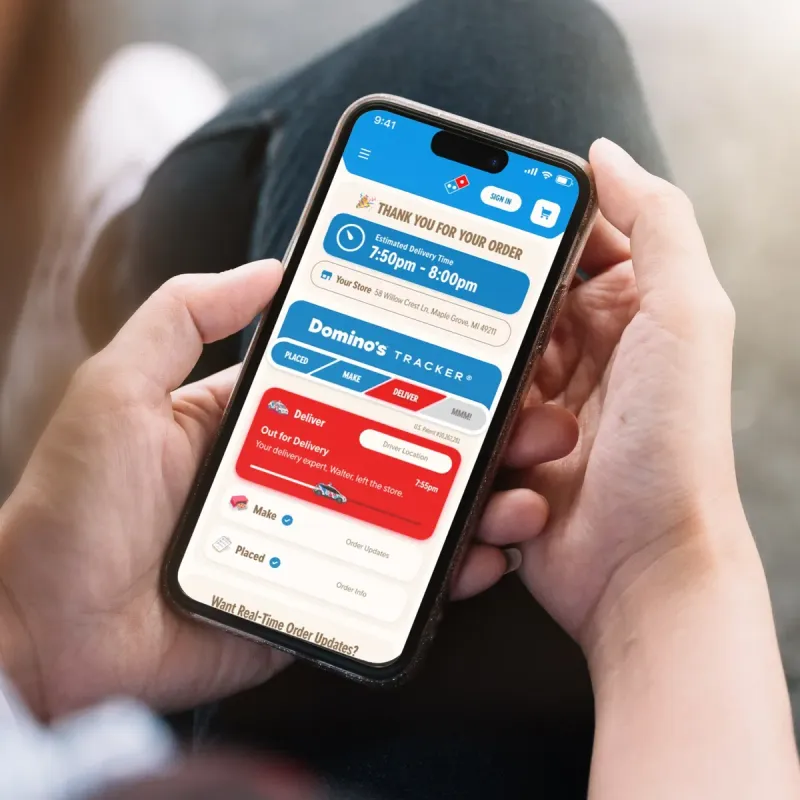 Ignoring the Domino's Order Tracker