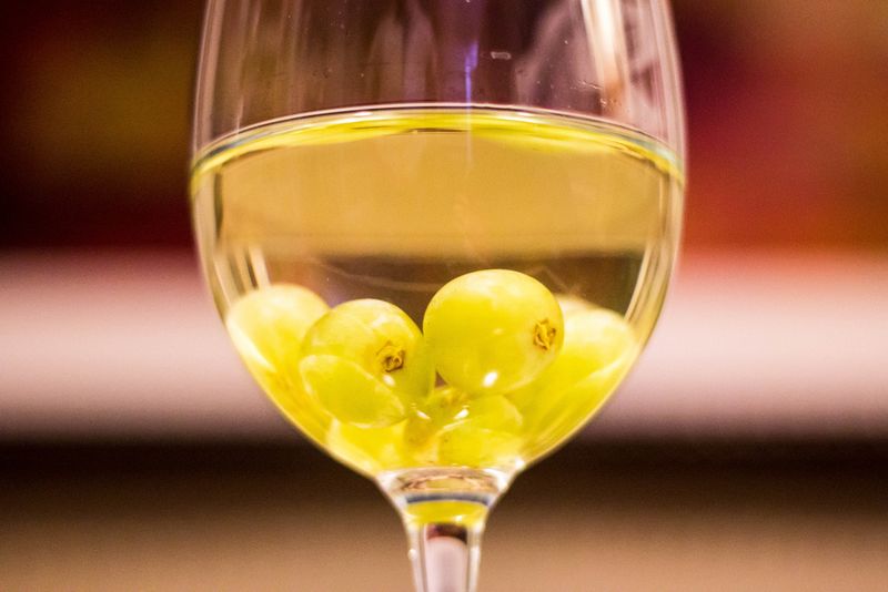Freezing Grapes as Ice Cubes for Wine