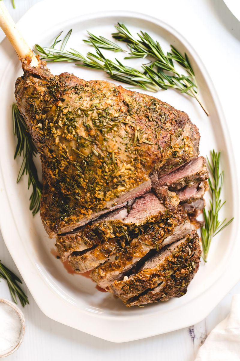 Slow-Roasted Leg of Lamb