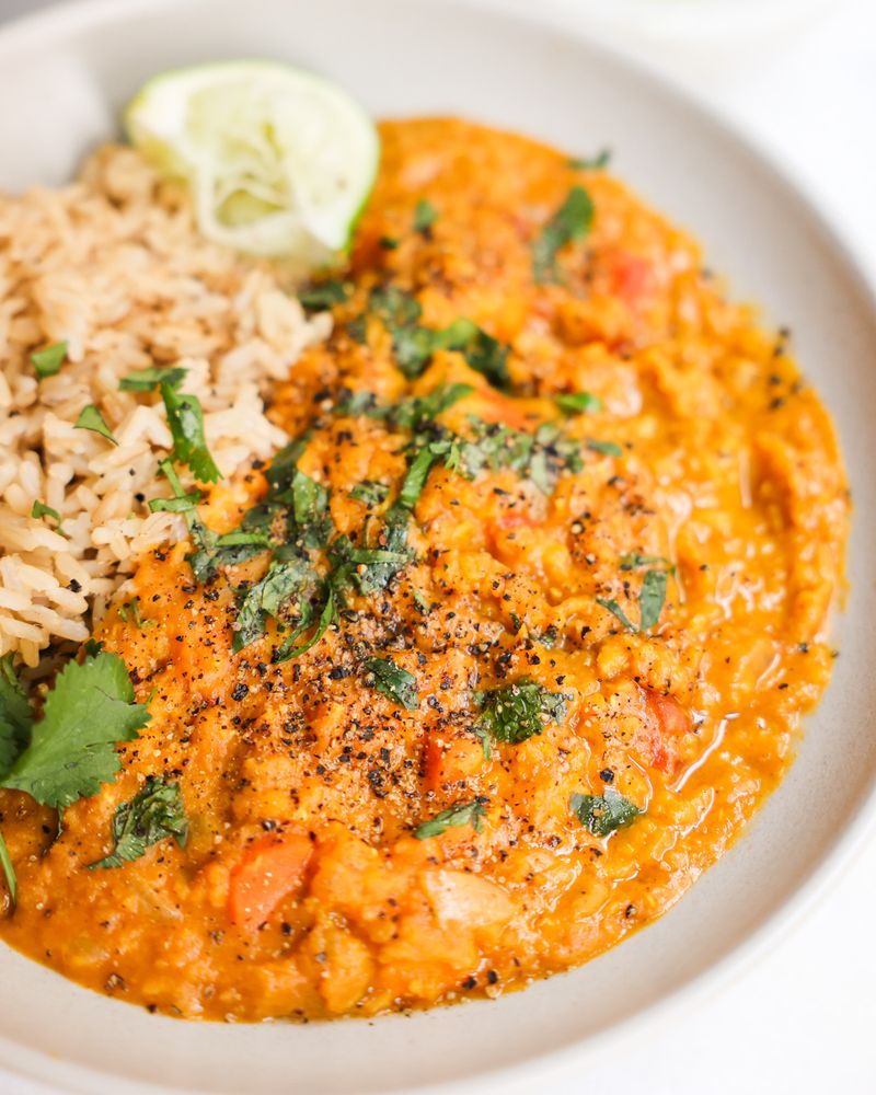 Lentil and Sweet Potato Curry