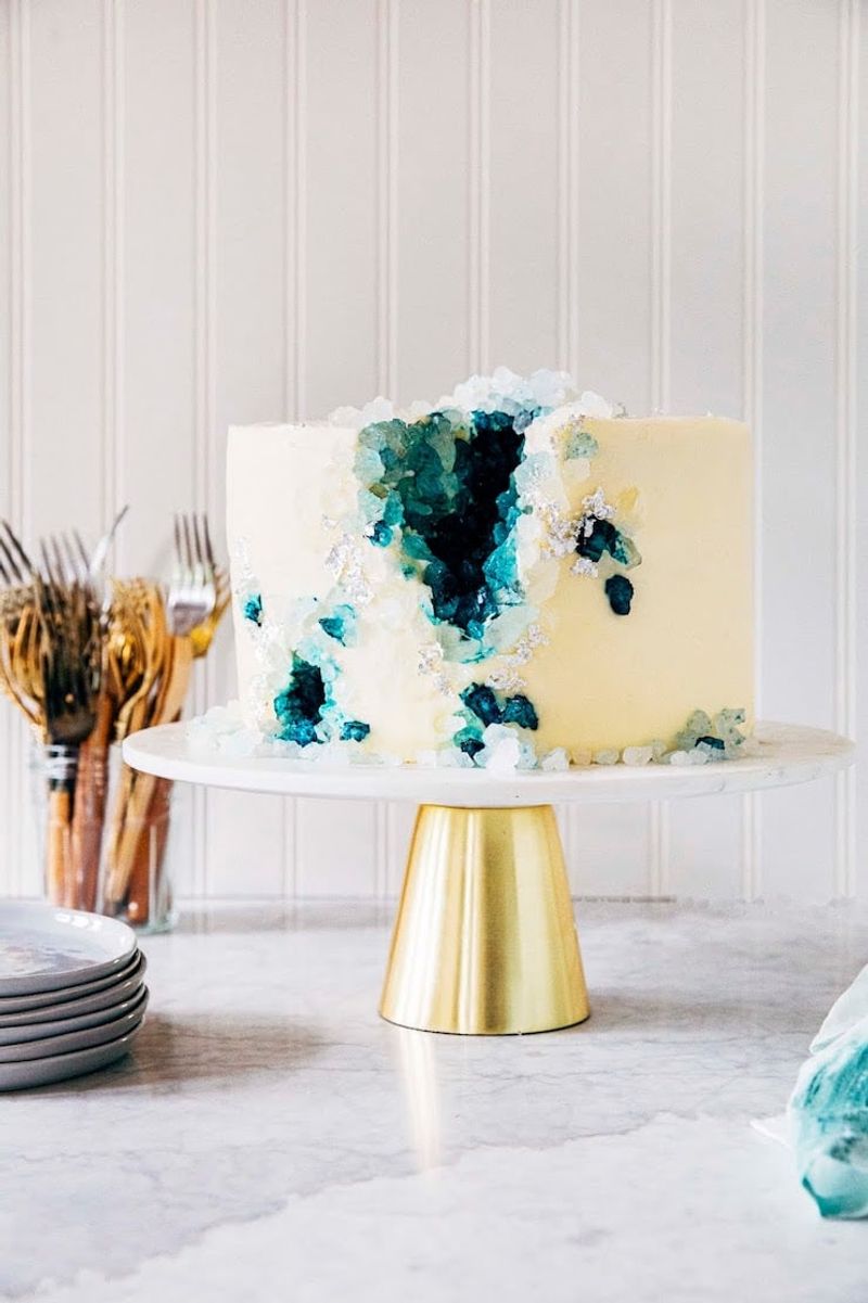 Geode Crystal Cake