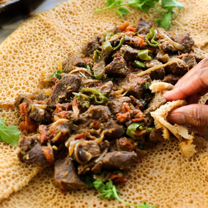 Ethiopia - Tibs (Sauteed Spiced Beef)