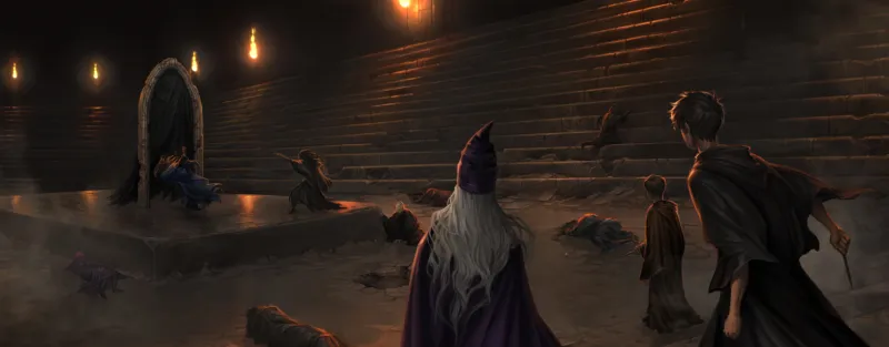 Harry's Public Showdown with Voldemort at the Ministry