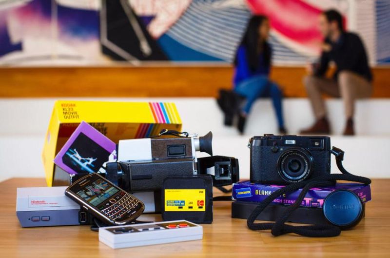 Carrying Around a Separate Camera, Walkman, and Planner
